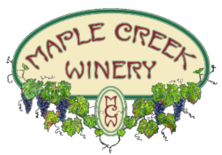 maple creek winery sign